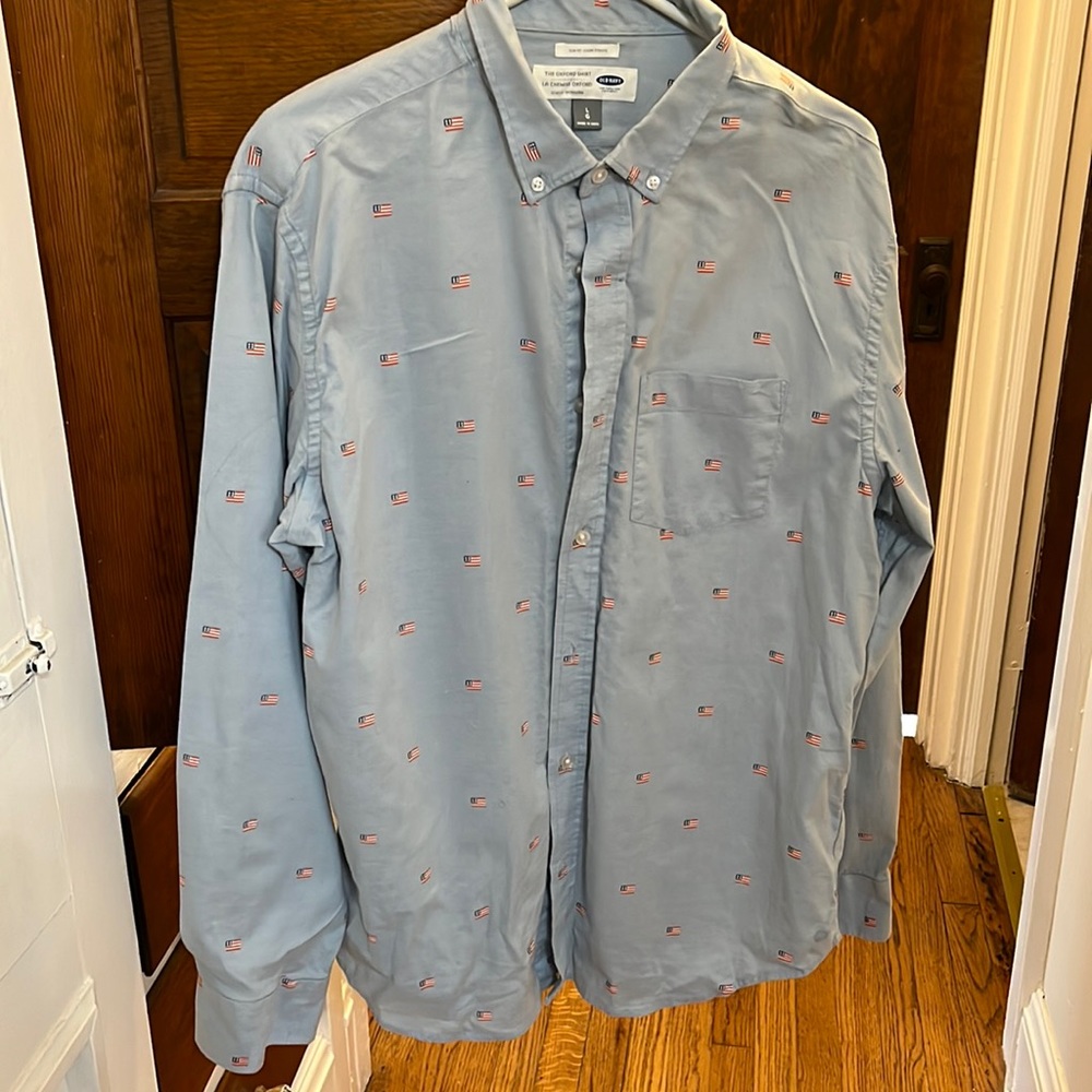 Casual mens button up